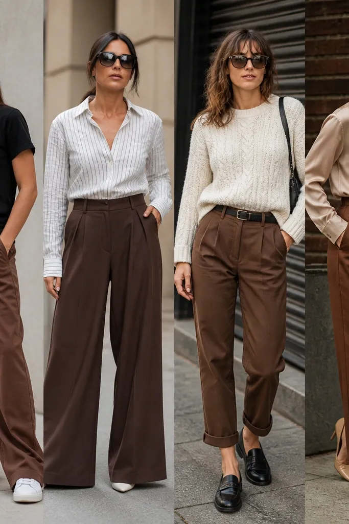 Brown Pants Outfit Mistakes to Avoid