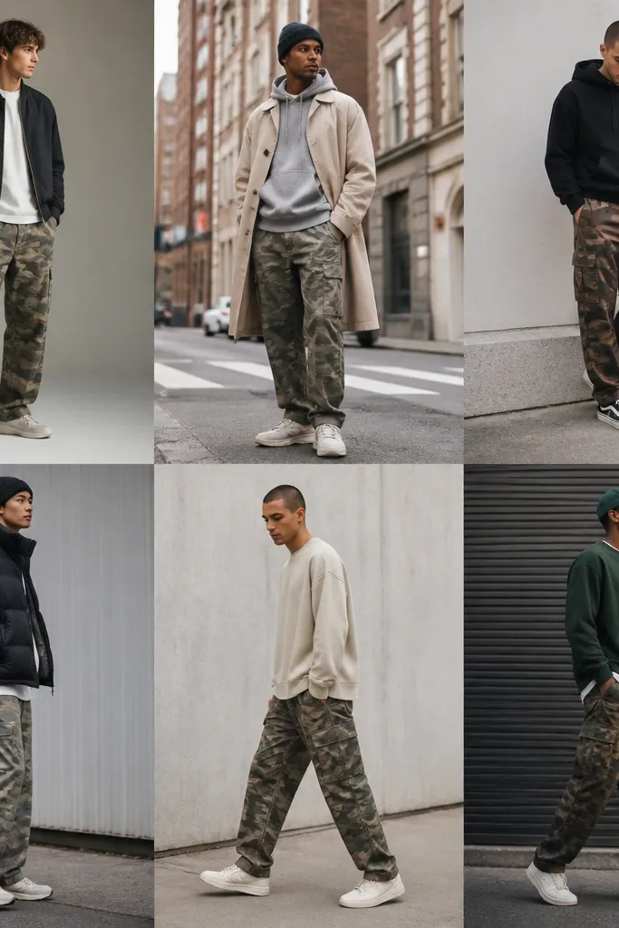 Camo Pants Outfits for Men: 20 Street-Ready Looks
