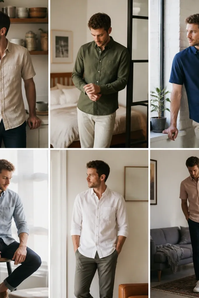 Small Space Button Up Shirt Outfit Ideas