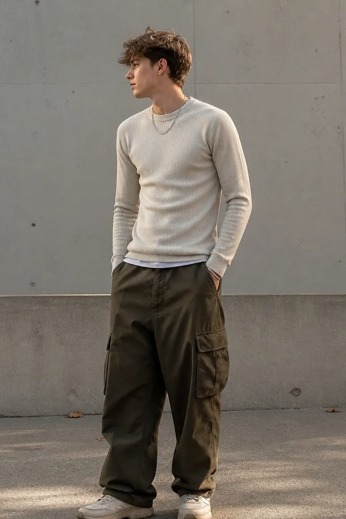 Minimalist Y2K Outfits Men (Modern, Not Costume)