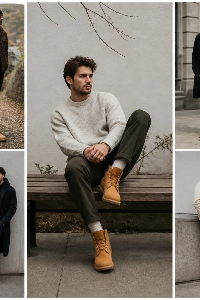 Modern Minimalist Timberland Boots Outfit Ideas