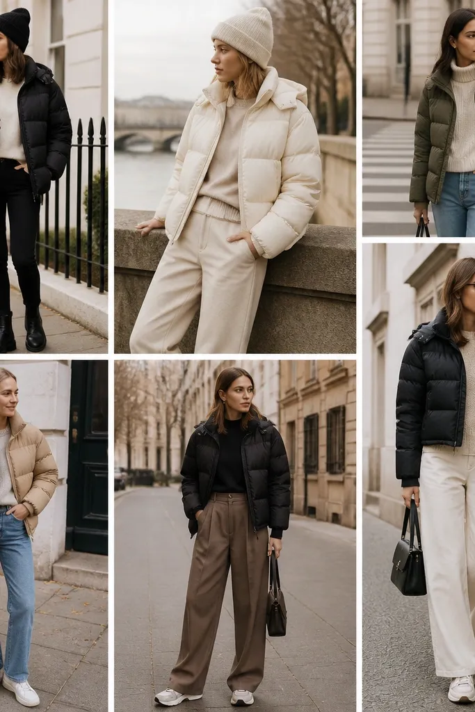Affordable Puffer Jacket Outfit Ideas That Still Look Put-Together