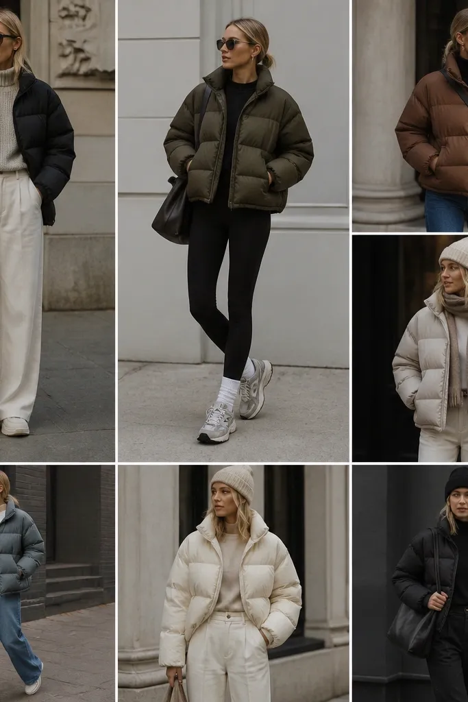 Best Puffer Jacket Outfit Formulas (and What’s Worth Copying)