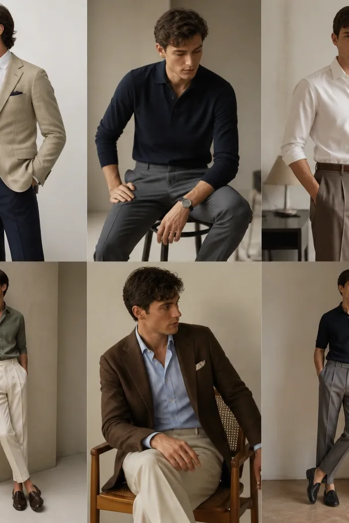 Aesthetic Semi Formal Men Outfit Ideas