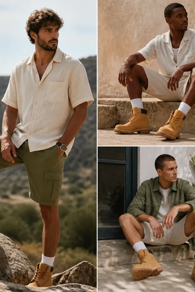 Summer Timberland Boots Outfits (Breathable Styling)
