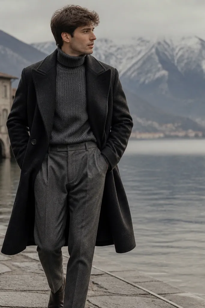 Aesthetic Winter Outfits for Men