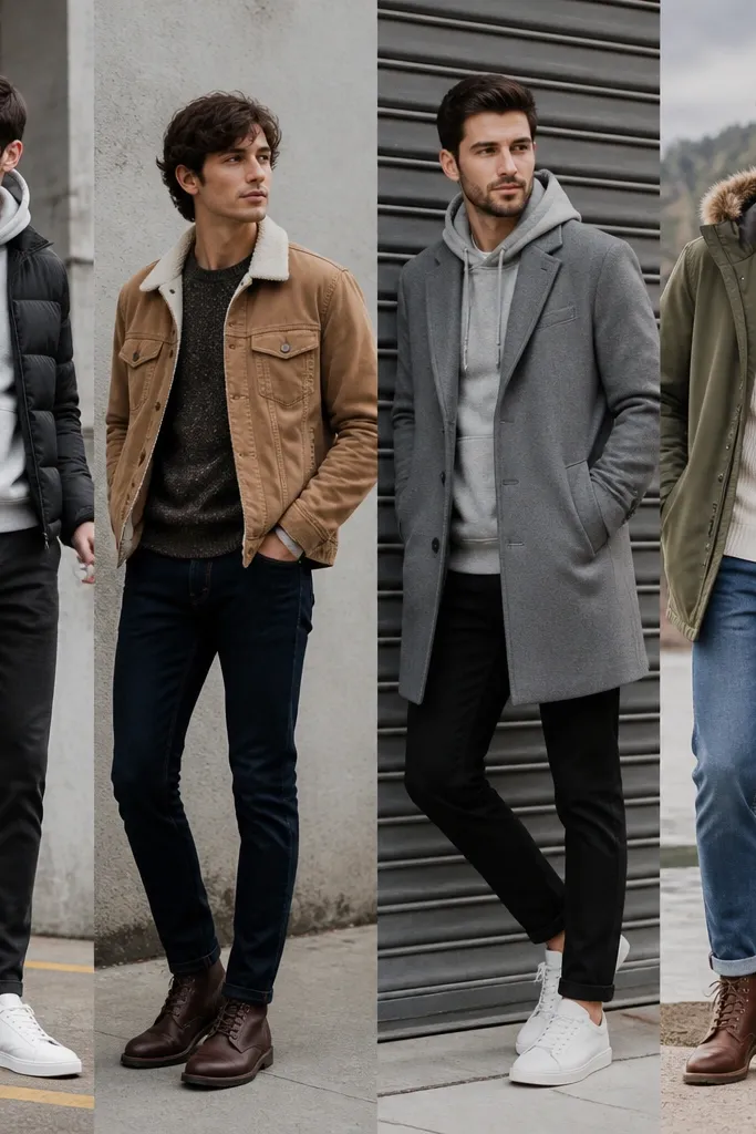 Cheap Affordable Budget Winter Outfits for Men