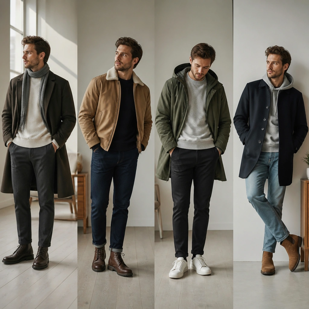 Renter-Friendly Winter Outfits for Men