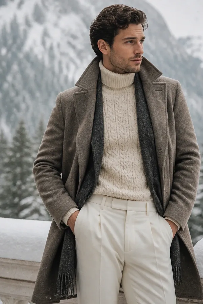 Luxury Winter Outfits for Men (High-End Looks)