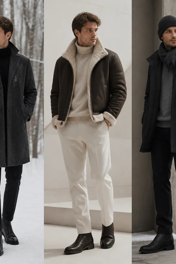 Modern Minimalist Winter Outfits for Men (Year-Round Style)